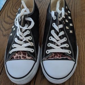 Faded Glory Shoes Men's Size 8 Studded Leopard